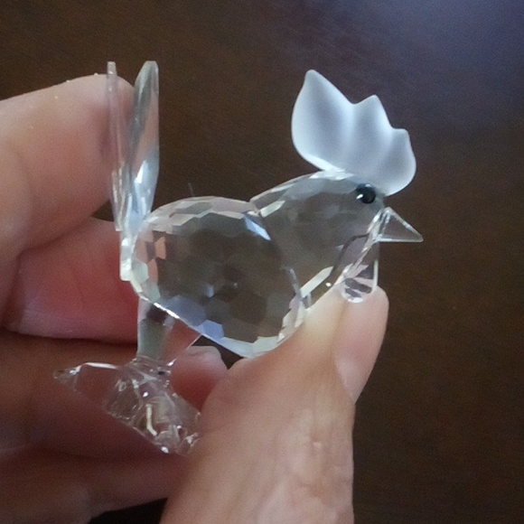 Swarovski rooster vtg # 7674 in original container marked on bottom - Picture 6 of 8